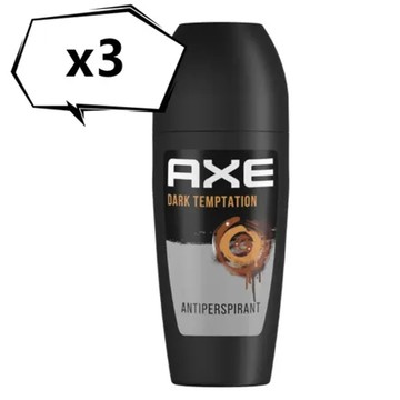 AXE 戰斧 滾珠體香露--黑街誘惑(50ml)*3