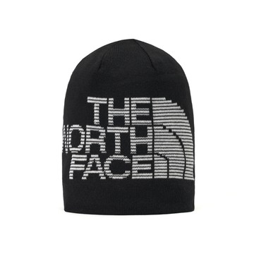 the north face 保暖雙面毛帽黑/白7wla/針織帽/保暖帽/雙面/男女