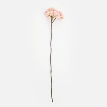 查莉擬真花插弁慶草45cm 粉