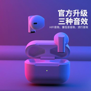 新款pro5代無線藍牙耳機超長待機高音質三種音效蘋果華為vivo通用 林之舍家居