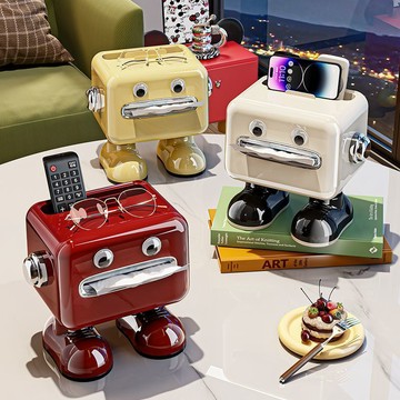 🔥【新品上新】🔥紙巾收納盒 桌上儲物盒 客廳紙巾盒 桌上紙巾盒 餐廳置物架 遙控器收納盒 多巴胺收納盒