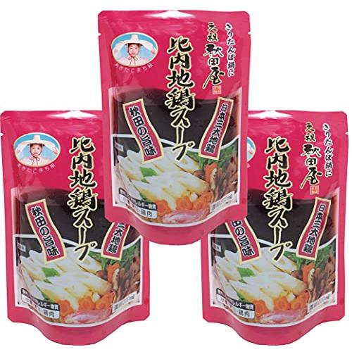 元祖秋田屋　比内地鶏スープ（濃縮）　200ml×3袋