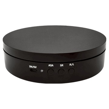 POWERCAT 飾品珠寶旋轉展示台 承重10kg  1個  黑色磨砂  14.8cm