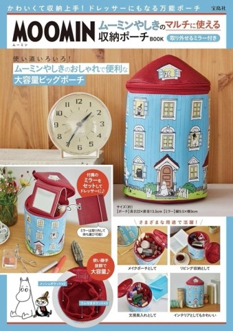 MOOMIN慕敏家族可愛單品：房屋造型收納包