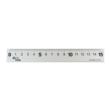 [家速配]大字鋁尺15cm