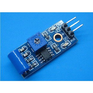 【AI電子】*(22-7)長閉型 震動感測器模組 報警器感應模組 震動開關SW-420