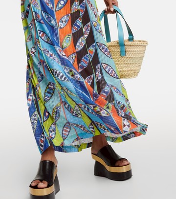 Pucci Girandole mesh maxi dress
