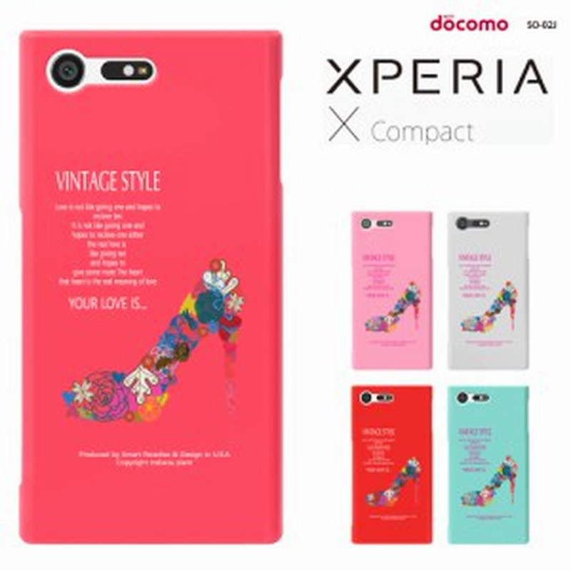 Xperia X Compact カバー X Compact Docomo So02j ケース エクスペリア カバー So 02j Xperia 透明 スマホケース 花 かわいい 通販 Lineポイント最大1 0 Get Lineショッピング