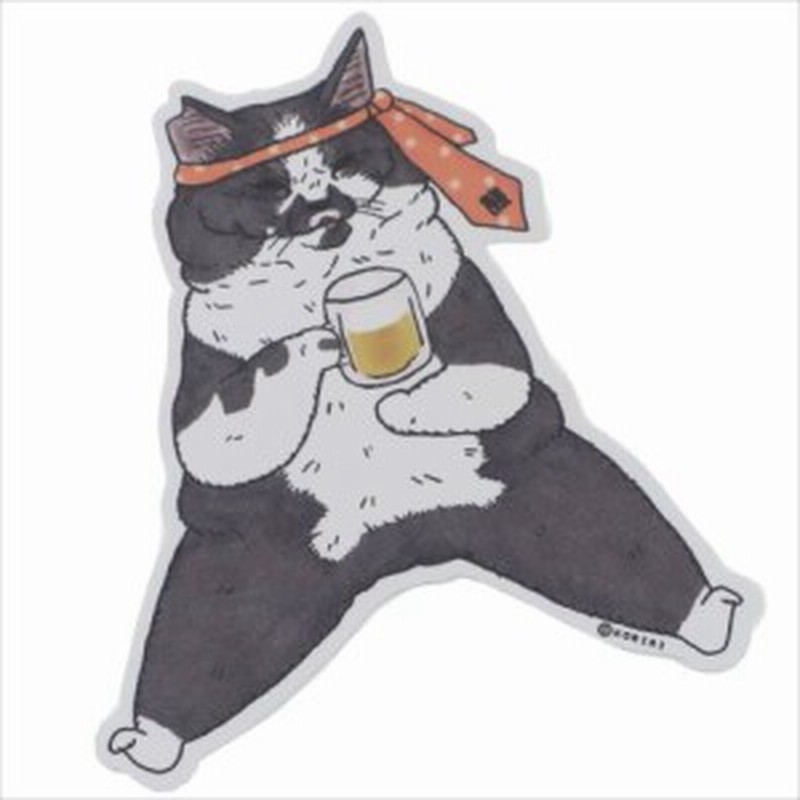 世にも不思議な猫世界 ステッカー クロス素材ステッカー くまおさん Koriri キャラクターグッズ通販 メール便可 通販 Lineポイント最大1 0 Get Lineショッピング