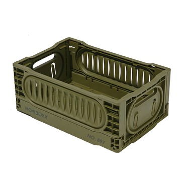 瓦特工業風18L收納盒 可堆疊收納  透明  1格  1個