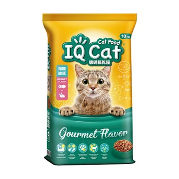 IQ Cat 聰明貓乾糧 - 海陸總匯口味 10KG