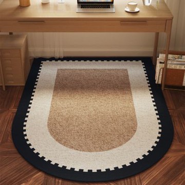 【匠俱】地墊100*180cm(中古風高級感書房地毯 轉椅地墊 地板保護墊 防滑耐磨電腦椅墊)