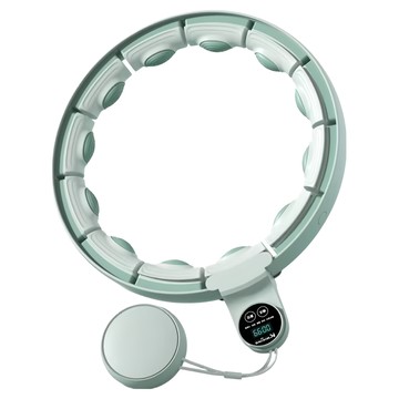 MICHAEL FITNESS 麥克健身 金屬卡扣爆汗呼拉圈  綠色  800g  1個