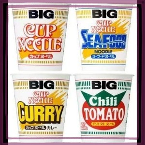 日清　カップヌードル　BIG（ビック）　4種　各3個セット（計12個）