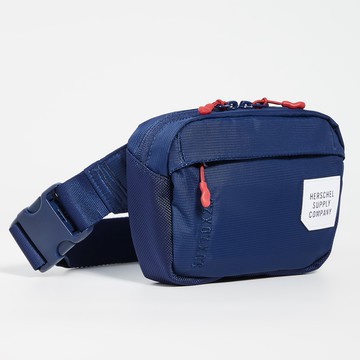 Herschel Trail Tour Hip Pack 黑色 深藍 防水拉鍊 帆布 側包 胸包 斜包 小包 腰包 現貨