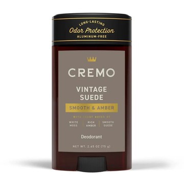 Cremo - 皮革菸草 香水體香膏 / 香氛爽身膏 / 固體固態古龍香膏