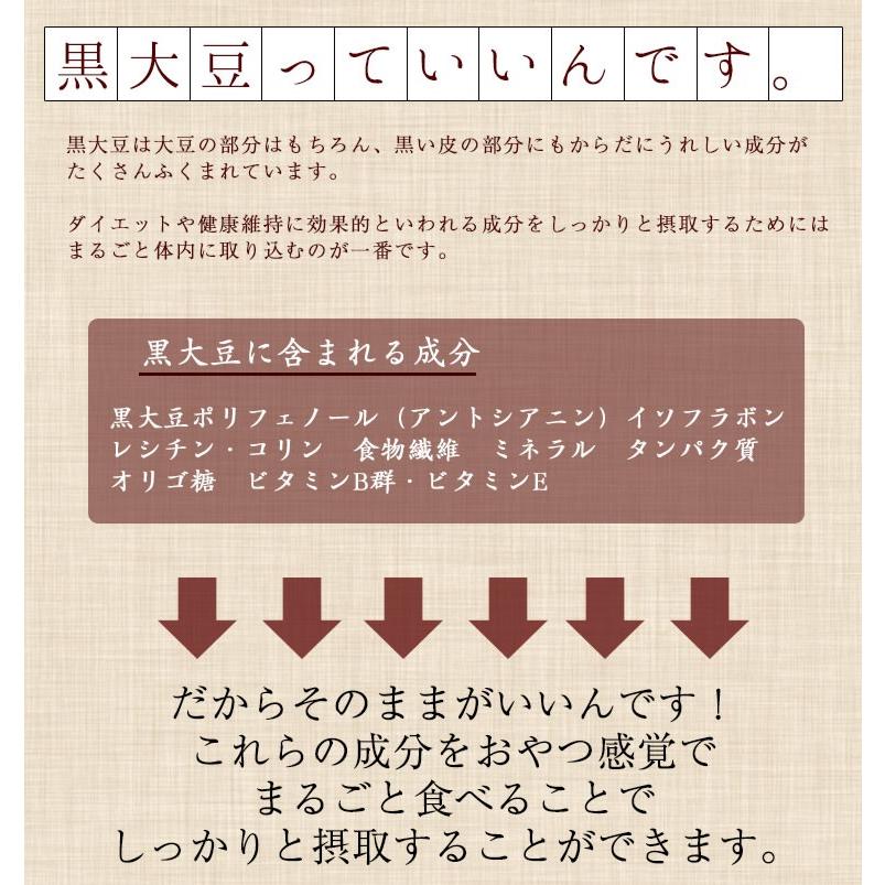 煎り黒豆 国産 120ｇ　送料無料 北海道産 黒豆