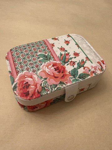 隨身首飾盒 長款 飾品盒 收納盒 耳墜 攜帶盒 項鍊 戒指 手環