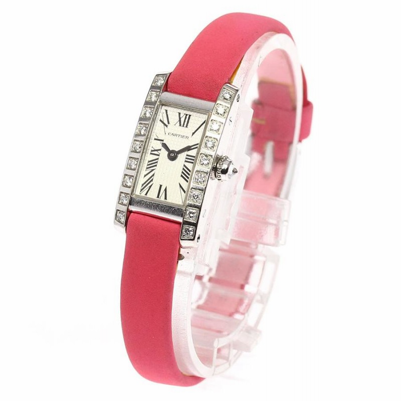 CARTIER】カルティエ ラニエールタンクアロンジェ WJ200338