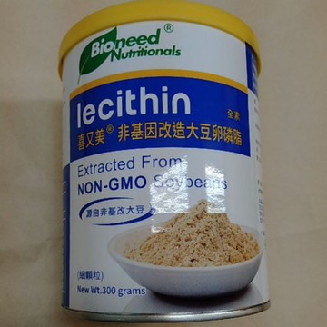 喜又美 非基因改造大豆卵磷脂 （300g） 12罐 全素 細顆粒
