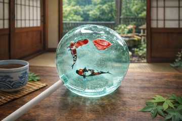 創意棒棒糖－水庭流錦