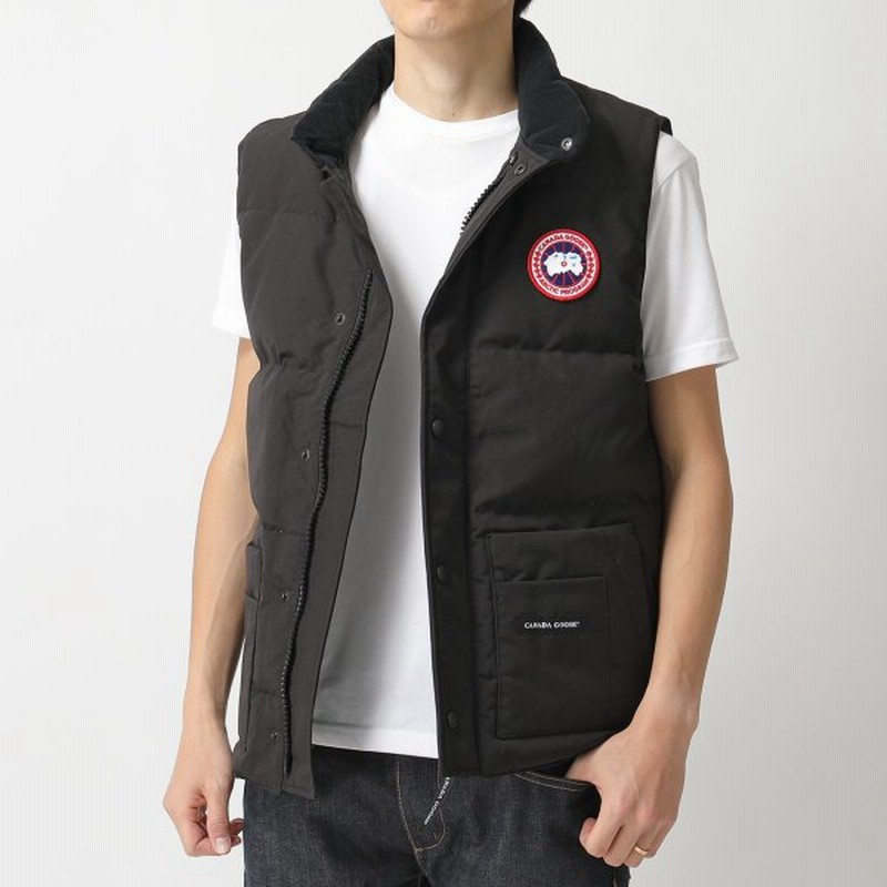 Canada Goose カナダグース 4154m Freestyle Crew フリースタイルクルー ベスト ダウンベスト 61 Black メンズ 通販 Lineポイント最大0 5 Get Lineショッピング