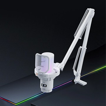 COMICA Ejoy Uni Pro(A) USB電容式無線麥克風(懸臂型)-白色款