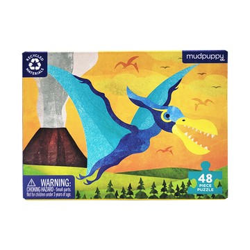 mudpuppy 迷你拼圖 翼龍 Set 48片  1盒