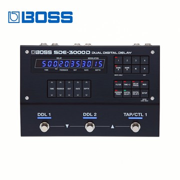 BOSS SDE-3000D 數位延遲效果器【敦煌樂器】