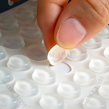 【臺灣有貨 免運】防撞貼硅膠門把手防碰撞墊櫃門後防撞條靜音顆粒冰箱門貼門擋神器