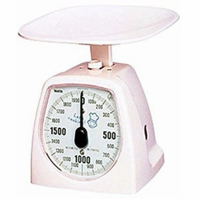 タニタ クッキングスケール キッチン はかり 料理  アナログ 2kg 10g単位 ピンク 1437-NPK