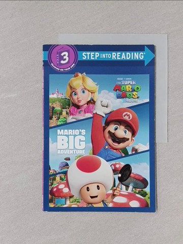 【書寶二手書T1／兒童文學_Y8P】Step into Reading 3: Mario's Big Adventure_Man-Kong, Mary