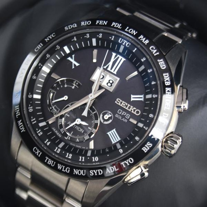 セイコー 時計 メンズ アストロン ビッグデイト GPSソーラー電波 チタン SEIKO ASTRON SBXB137 TI 中古 |  LINEショッピング