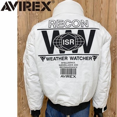 AVIREX】RECON ウェザーウォッチャー sizeM オリーブ AVIREX