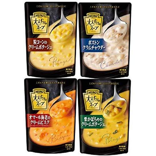 ハインツ 大人向けのスープ ４種 各３個セット (計１２個)