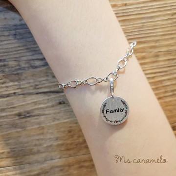 【焦糖小姐 Ms caramelo】Family 幸褔圈圈手鍊