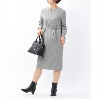 アンタイトル グラシエウォームタックワンピース レディース ブラック 00 Ss Untitled 通販 Lineポイント最大get Lineショッピング