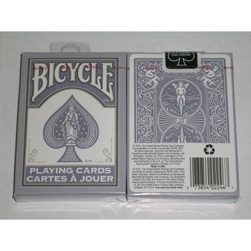 【USPCC 撲克】Bicycle Fashion Daybreak 灰 時尚撲克牌-S102772