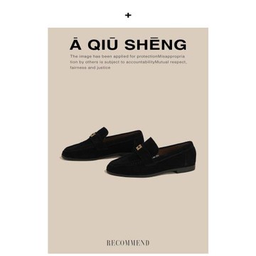 2025年森系復古真皮小皮鞋女春季新款百搭軟底樂福圓頭豆豆單鞋女