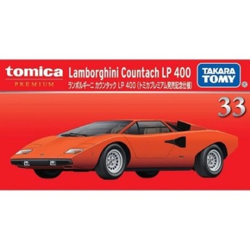 日本TOMICA PRM33 藍寶堅尼 COUNTACH LP400 一般色  多美小汽車 TM93390 TAKARA TOMY