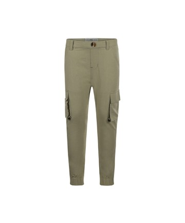 素面淺綠色工裝長褲80cm