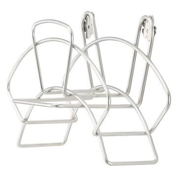 SHCJ 生活采家 304不鏽鋼水管抹布收納架 寬30.8*深12.6*高18cm #27020  銀色  1個