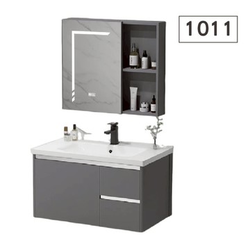 【創藝】太空鋁強化版 蜂窩鋁浴室櫃1011(台灣快速出貨)浴室鏡櫃 掛牆式鏡面櫃 壁掛收納櫃 置物櫃 衛浴化妝鏡 鏡面櫃