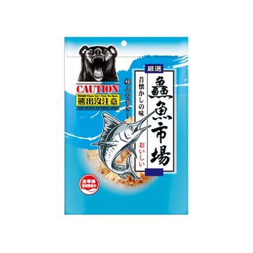 熊鱻魚市場60g-香辣鱈魚片(新舊包裝隨機出貨)