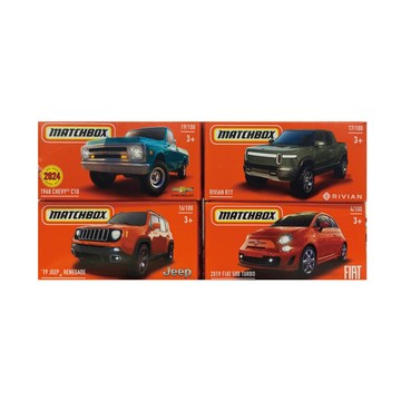 Matchbox火柴盒小汽車-動力搶奪系列- 隨機發貨 ToysRUs玩具反斗城