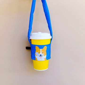 柯基杜估,飲料提袋(可收納吸管)