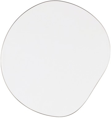 ferm LIVING 银色小号 Pond 镜子