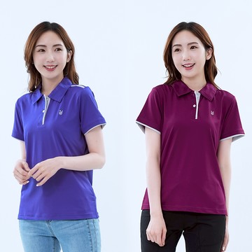 遊遍天下 MIT台灣製女款吸濕排汗抗UV短袖POLO衫(GS1004)
