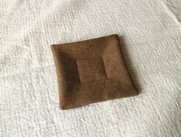 方塊杯墊 / 牛仔棕