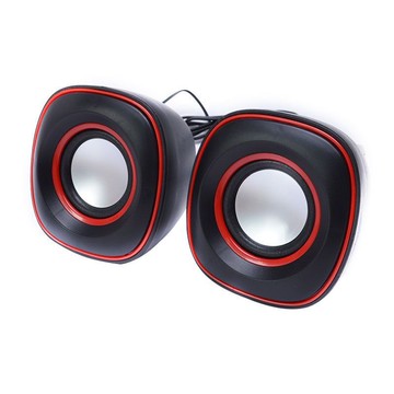 臺式筆記本電腦USB音箱手機桌面禮品家用多媒體便攜式迷你音響【Snowbelle優選】